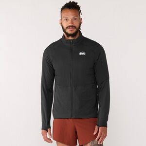 REI Co-op Men’s Swiftland Insulated Running Jacket Black Sz M